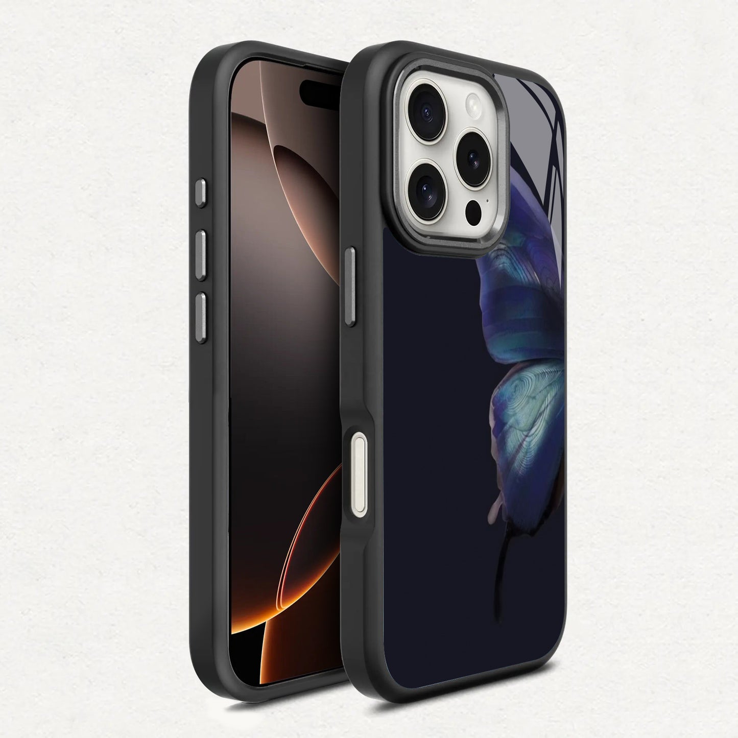 💜 Aesthetic Purple Butterfly Phone Case