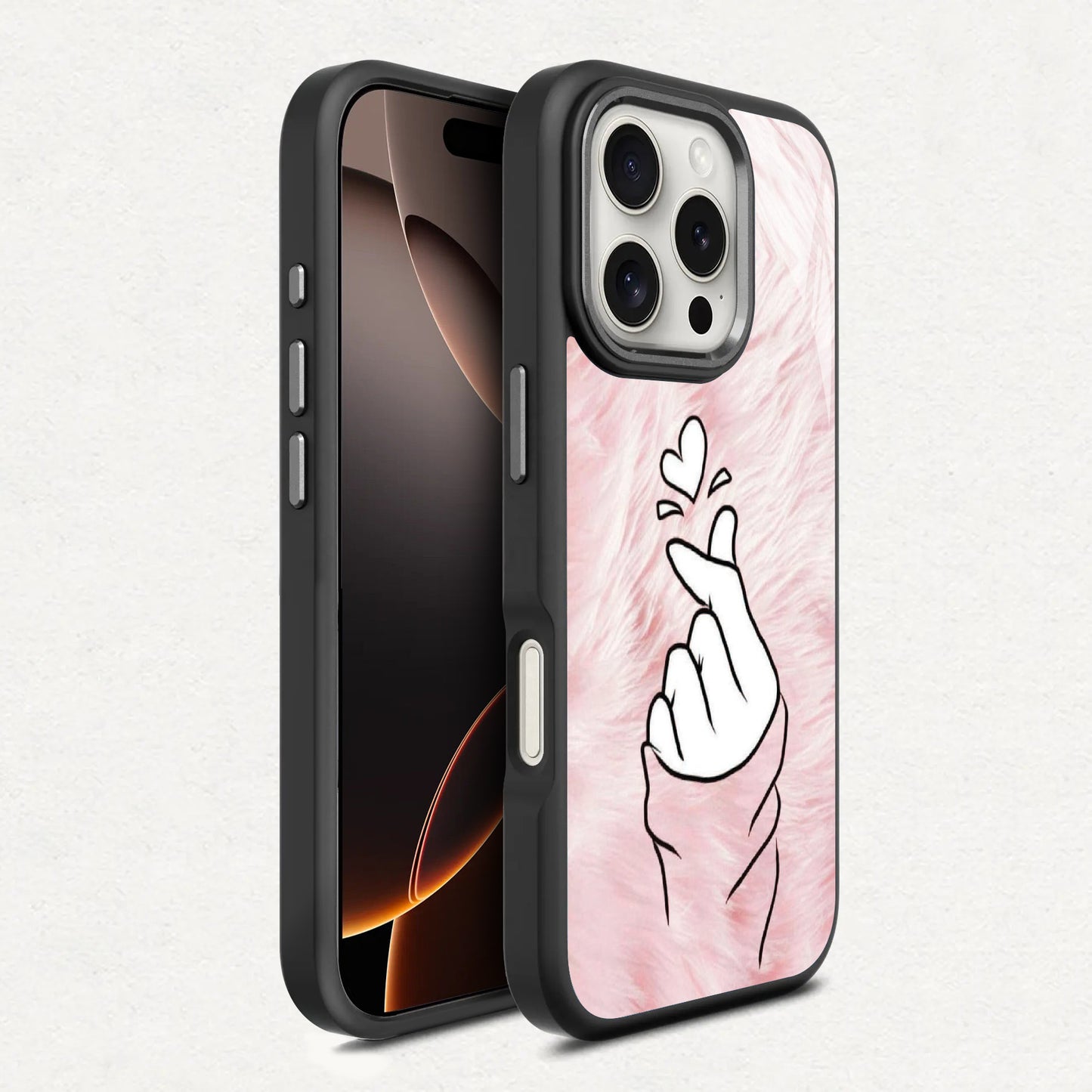 Korean Love Sign 💕🤞 Phone Case