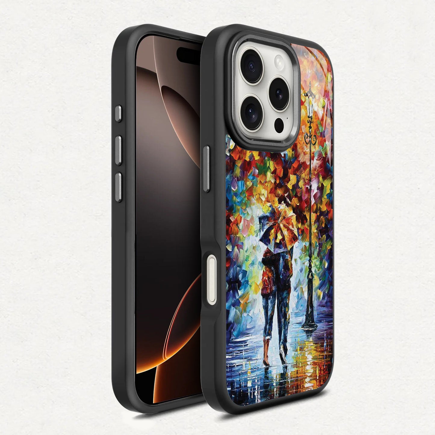 ☂️❤️ Lovers Under One Umbrella Phone Case