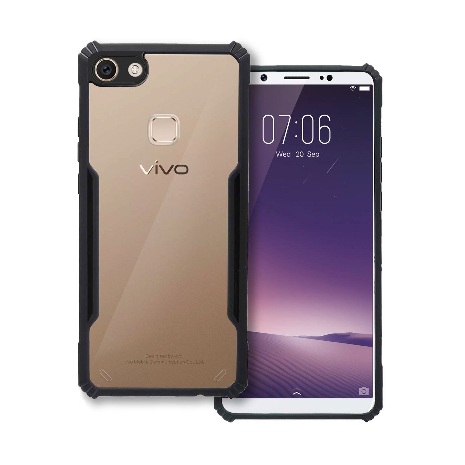 Vivo V7 Back Cover Stylish Design Vivo V7 Phone Case 360 Degree