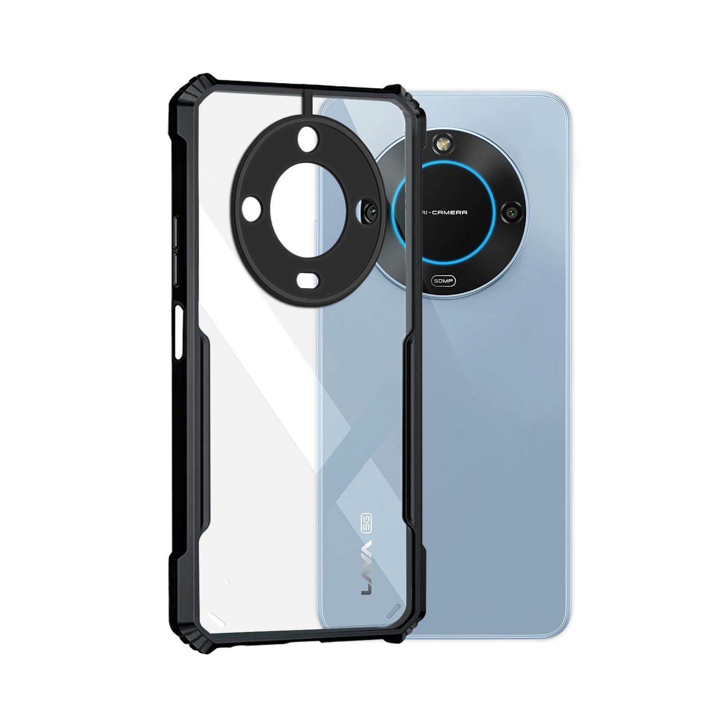 360 Degree Protection Back Cover For Lava Blaze 2