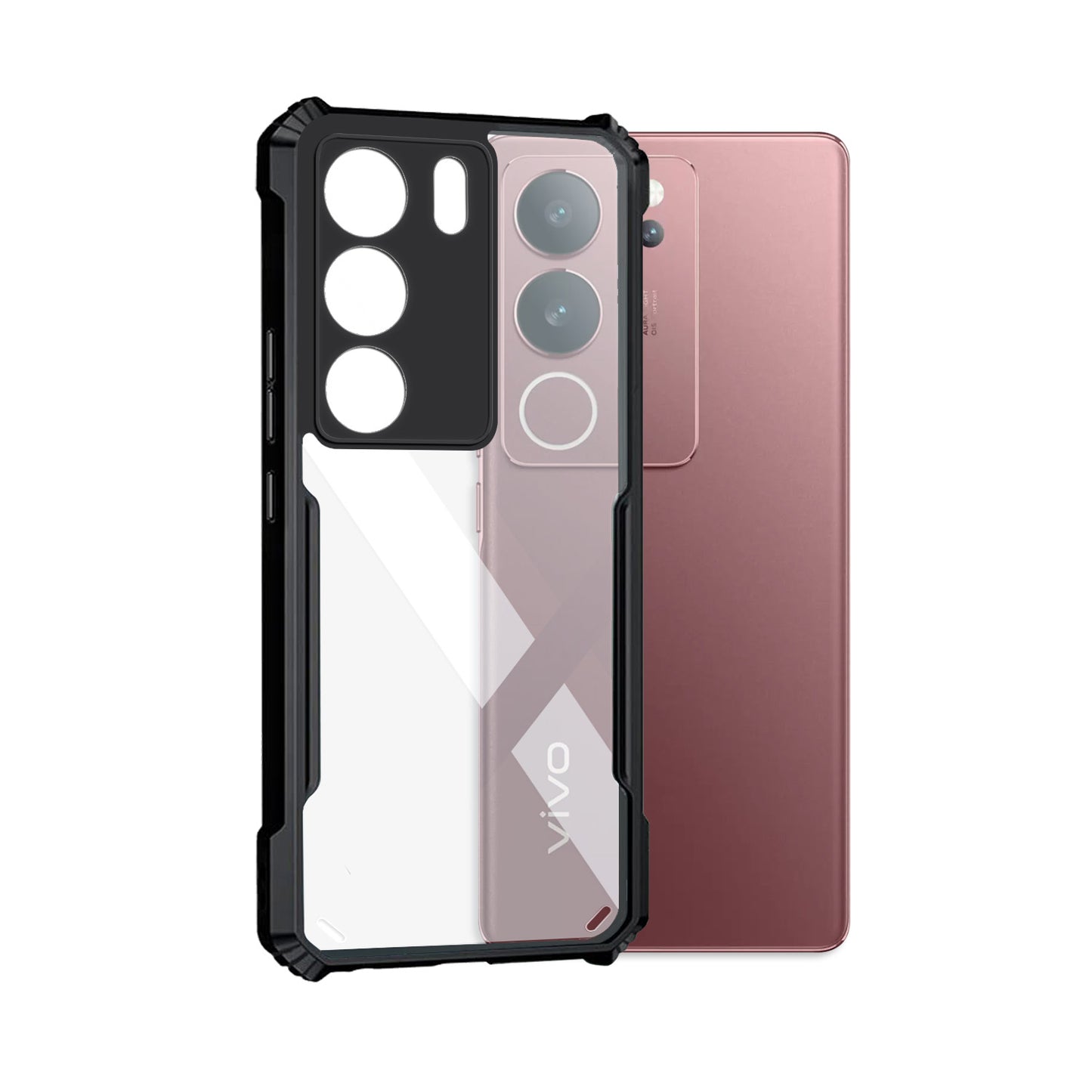 360 Degree Protection Back Cover For Vivo V29 Pro