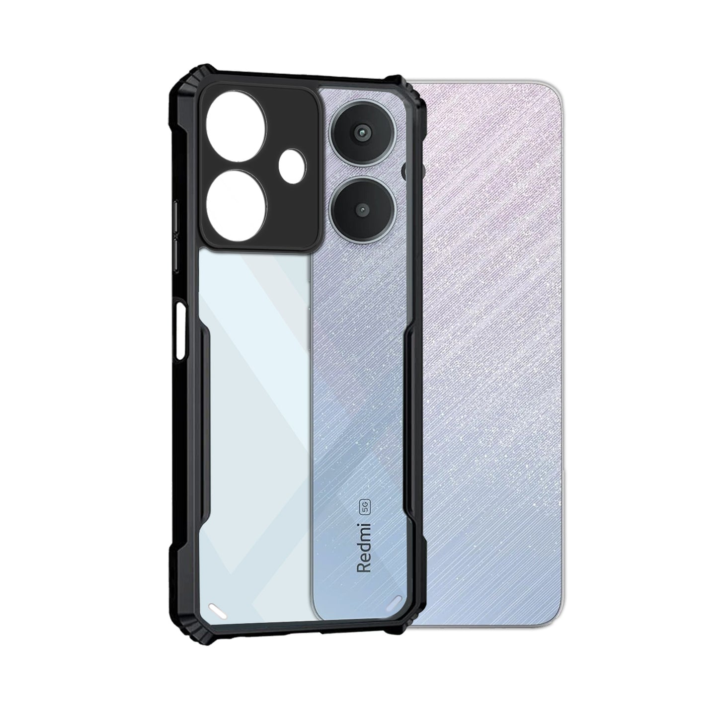 360 Degree Protection Back Cover For Redmi 13C 5G