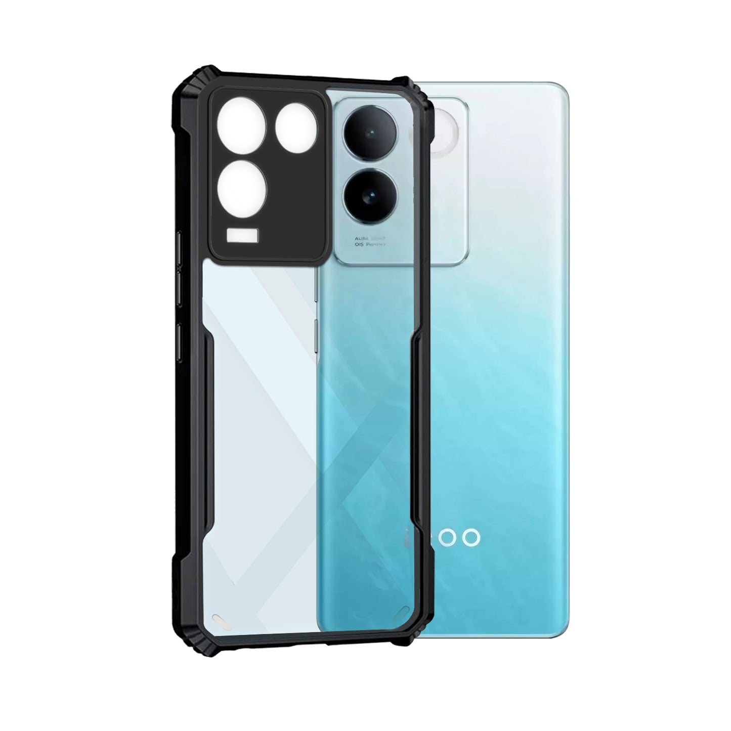 360 Degree Protection Back Cover For IQOO Z7 Pro