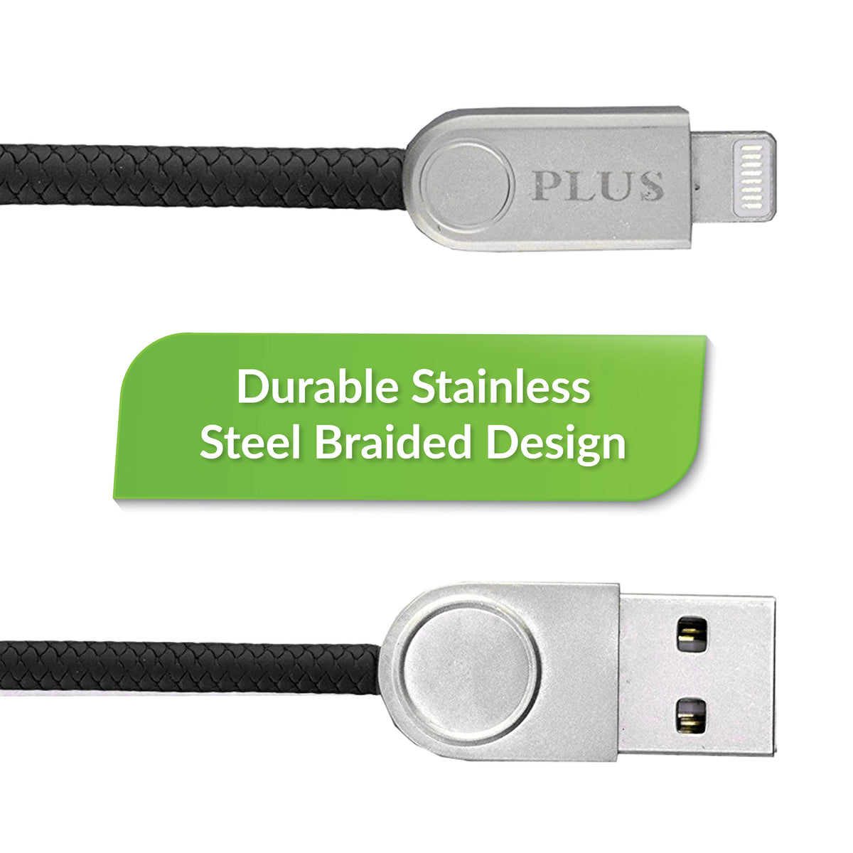 Plus IOS USB Charging Cable (Random Colour)