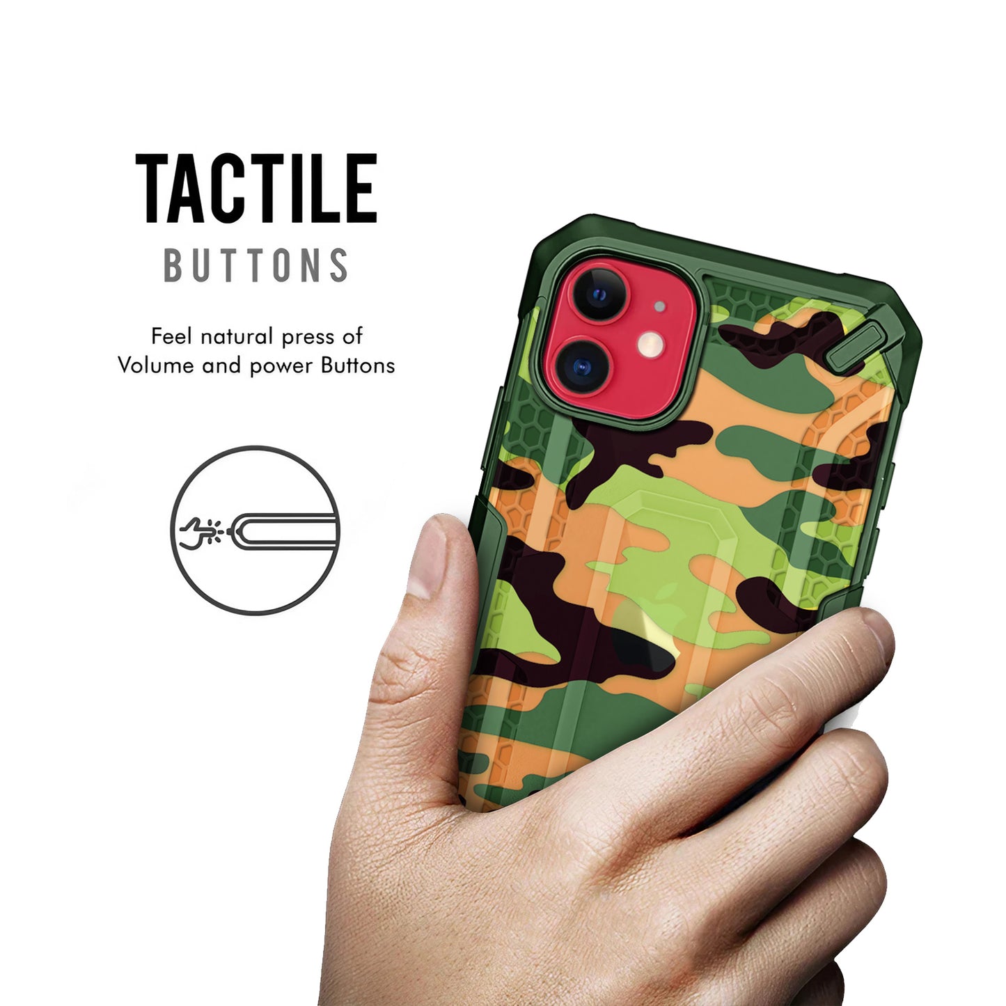 Heavy Duty Honey Comb Design For Apple iPhone 11