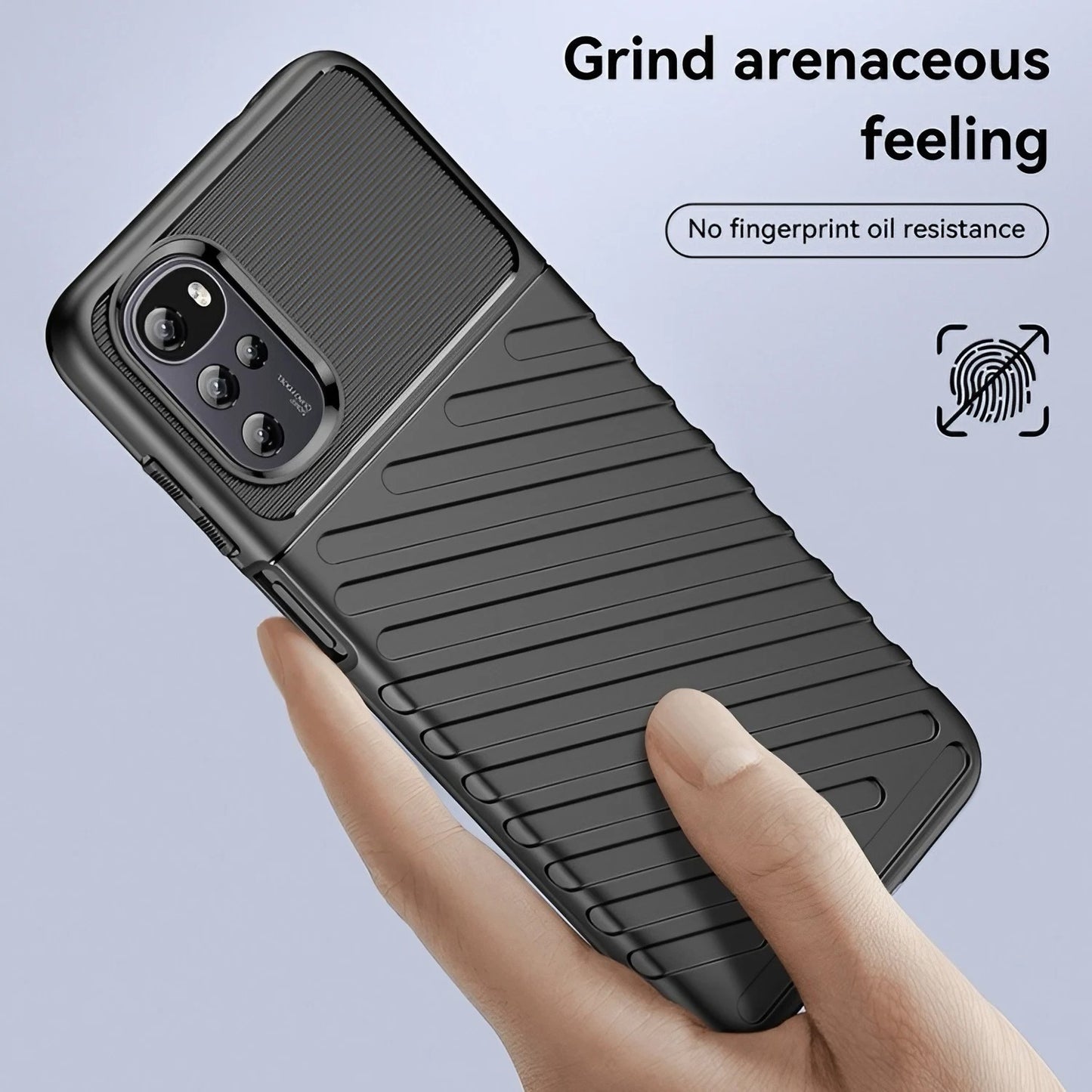Thunderbolt Back Cover for Motorola Moto E32