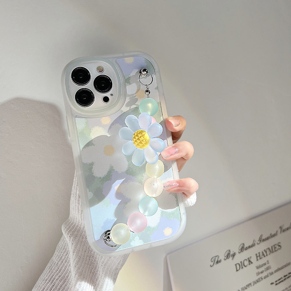 Gardenia Phone Case With Charm Holder