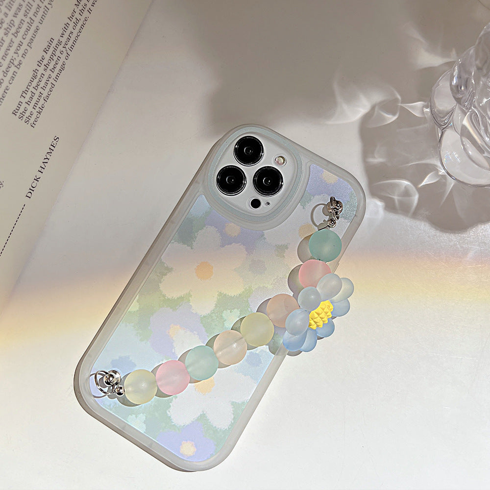 Gardenia Phone Case With Charm Holder