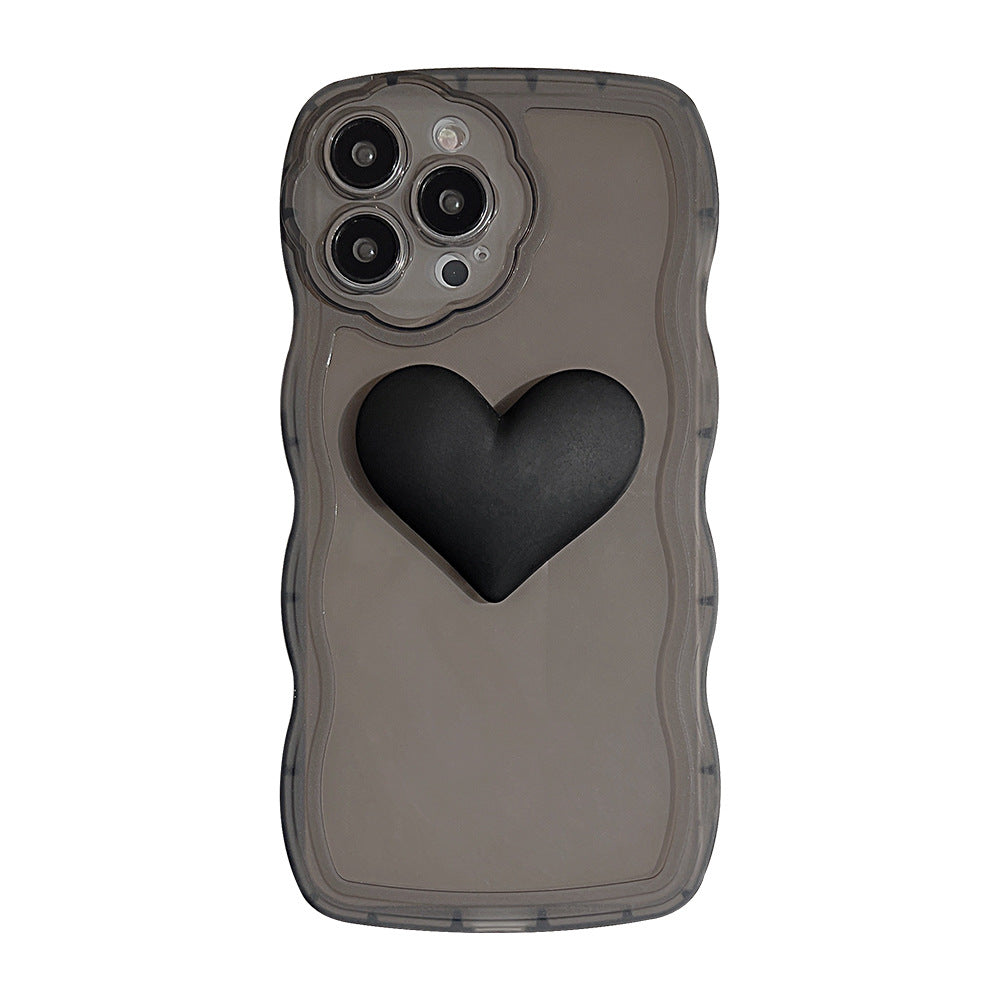 3D Heart Dark Romance Phone Case