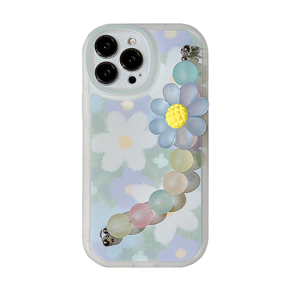 Gardenia Phone Case With Charm Holder