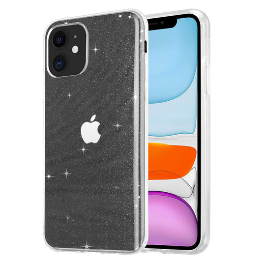 Liquid Crystal Glitter Back Cover for Apple iPhone 11