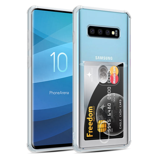 Card Holder Back Cover for Samsung Galaxy S10