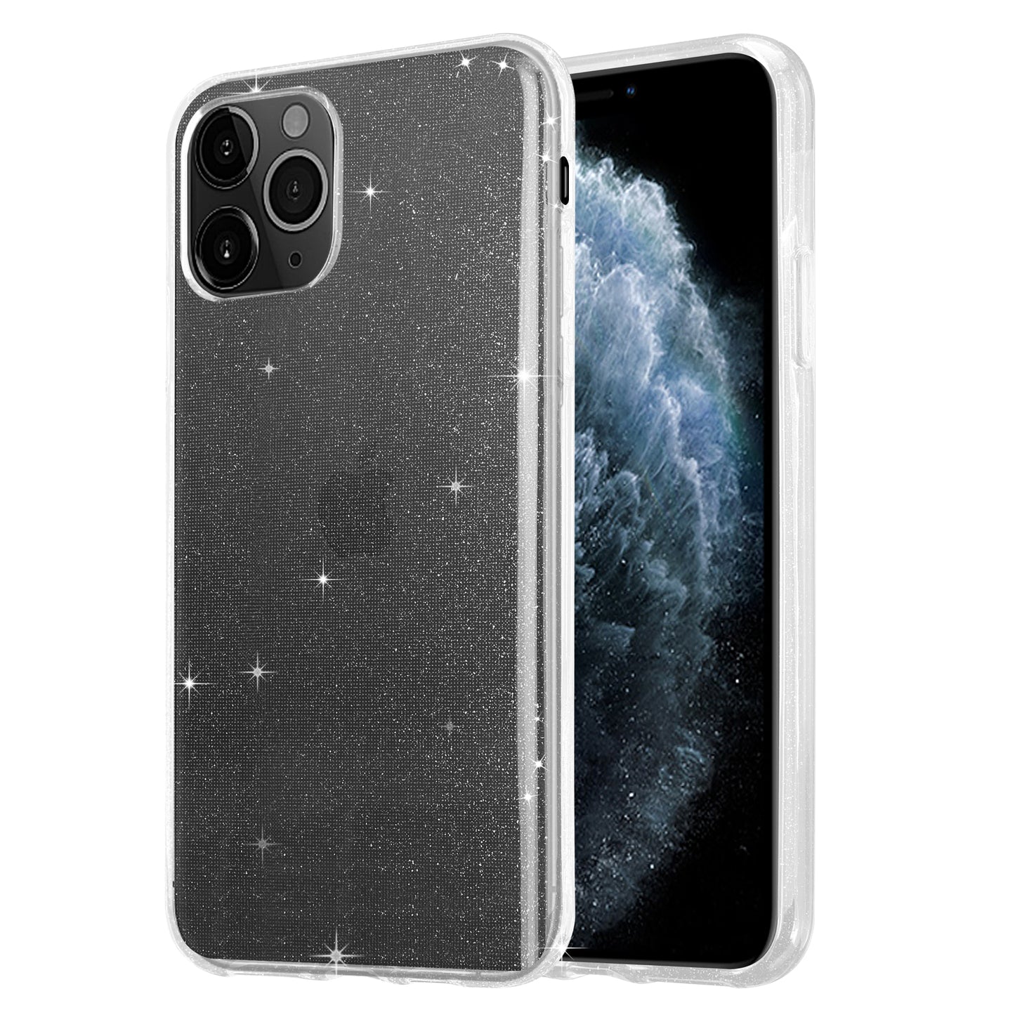 Liquid Crystal Glitter Back Cover for Apple iPhone 11 Pro