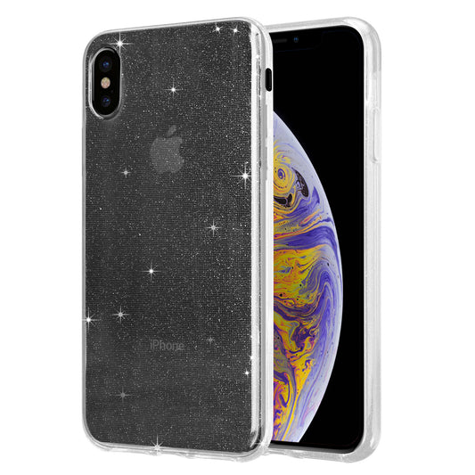 Liquid Crystal Glitter Back Cover for Apple iPhone Xs Max