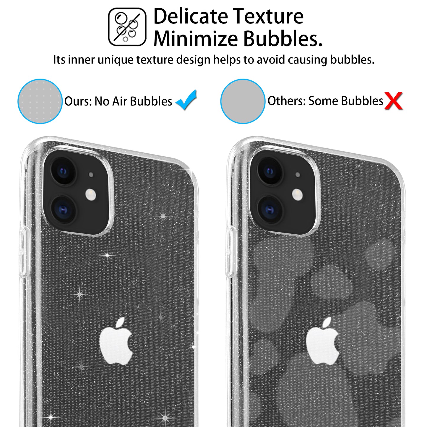 Liquid Crystal Glitter Back Cover for Apple iPhone 11