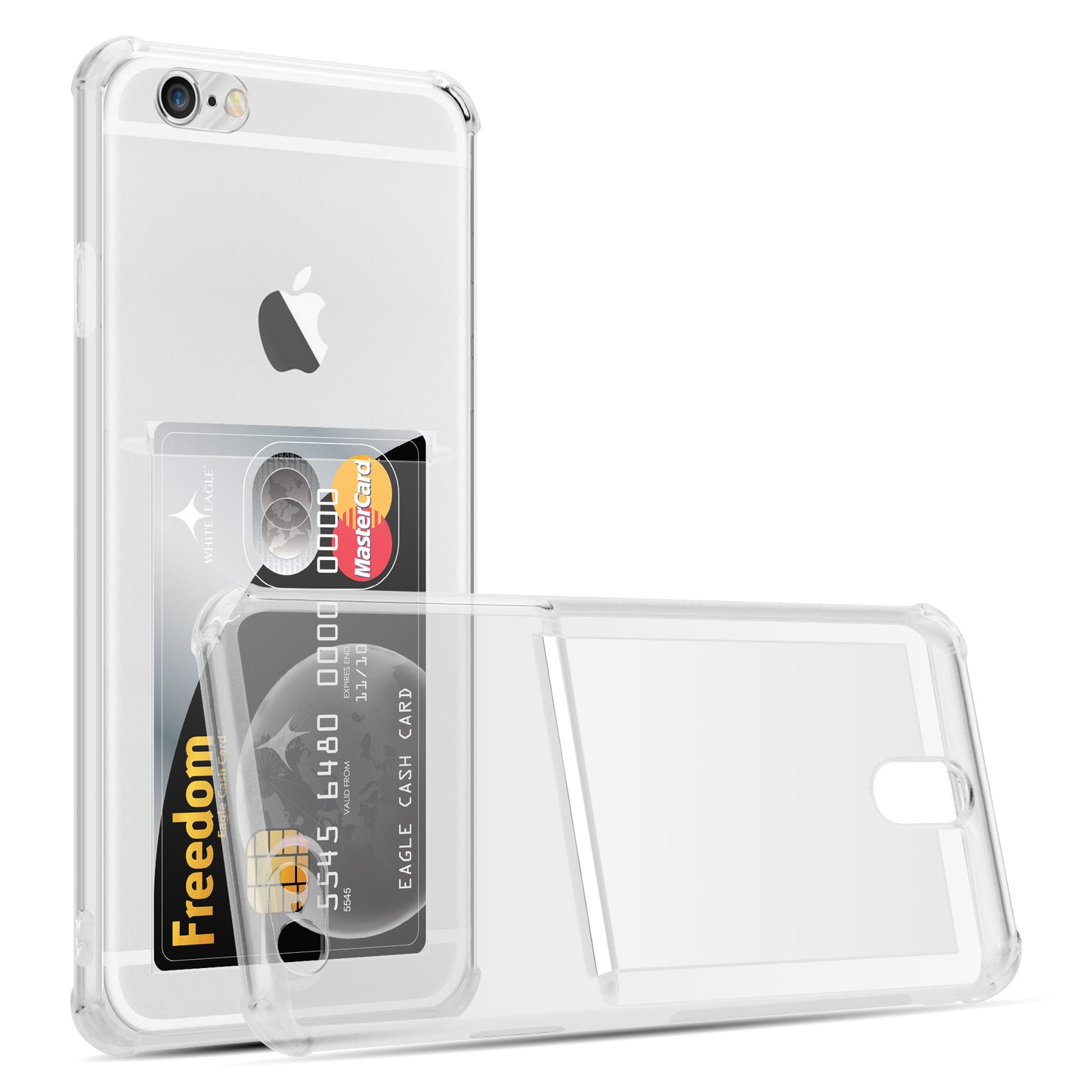 Card Holder Back Cover for Apple iPhone 6