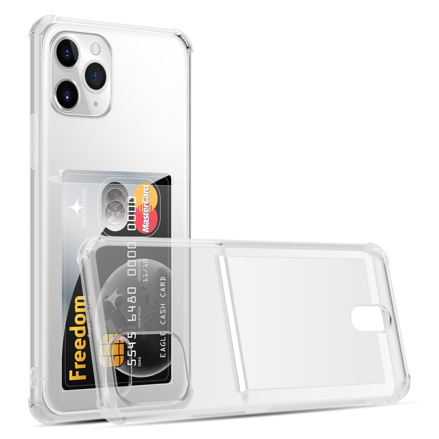 Card Holder Back Cover for Apple iPhone 11 Pro Max