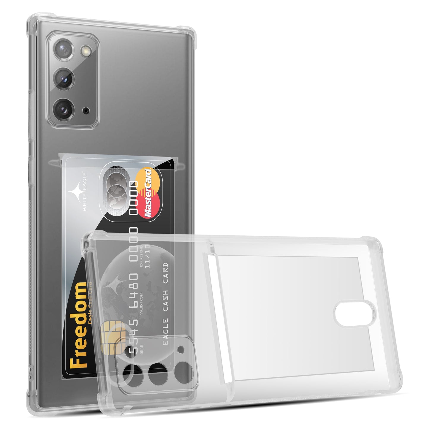 Card Holder Back Cover for Samsung Galaxy Note 20