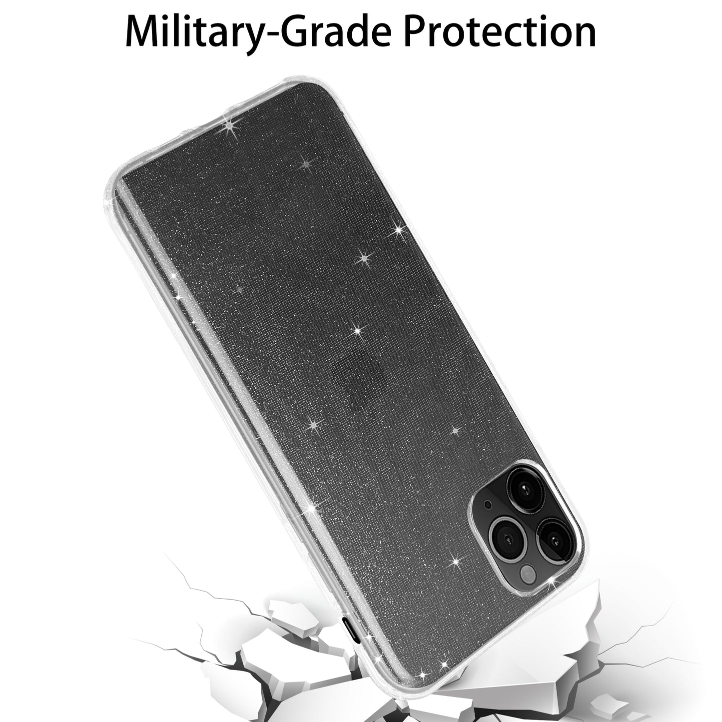 Liquid Crystal Glitter Back Cover for Apple iPhone 11 Pro Max