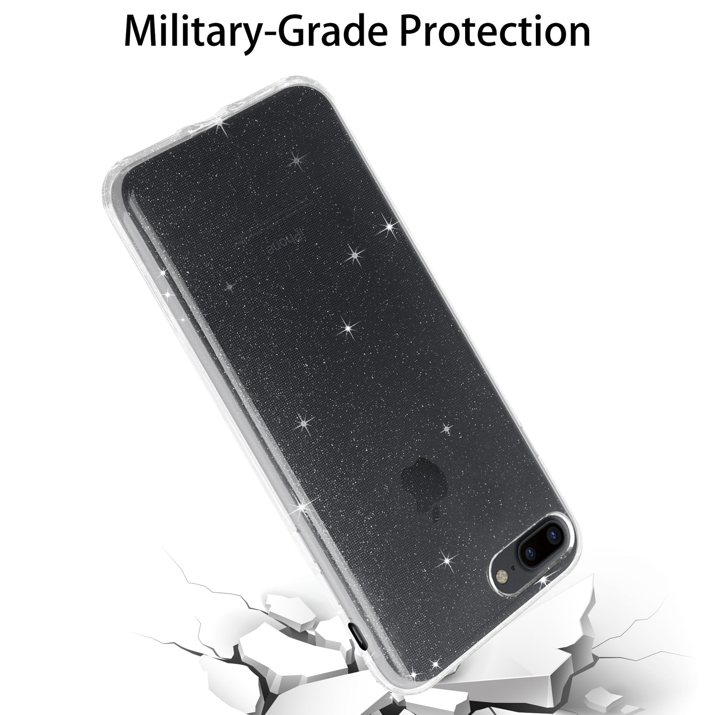 Liquid Crystal Glitter Back Cover for Apple iPhone 7 Plus