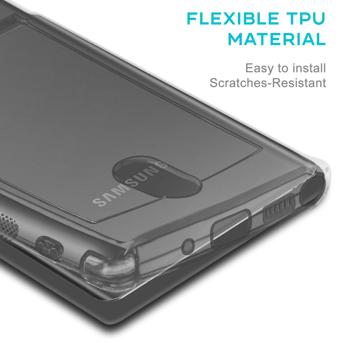 Card Holder Back Cover for Samsung Galaxy Note 20
