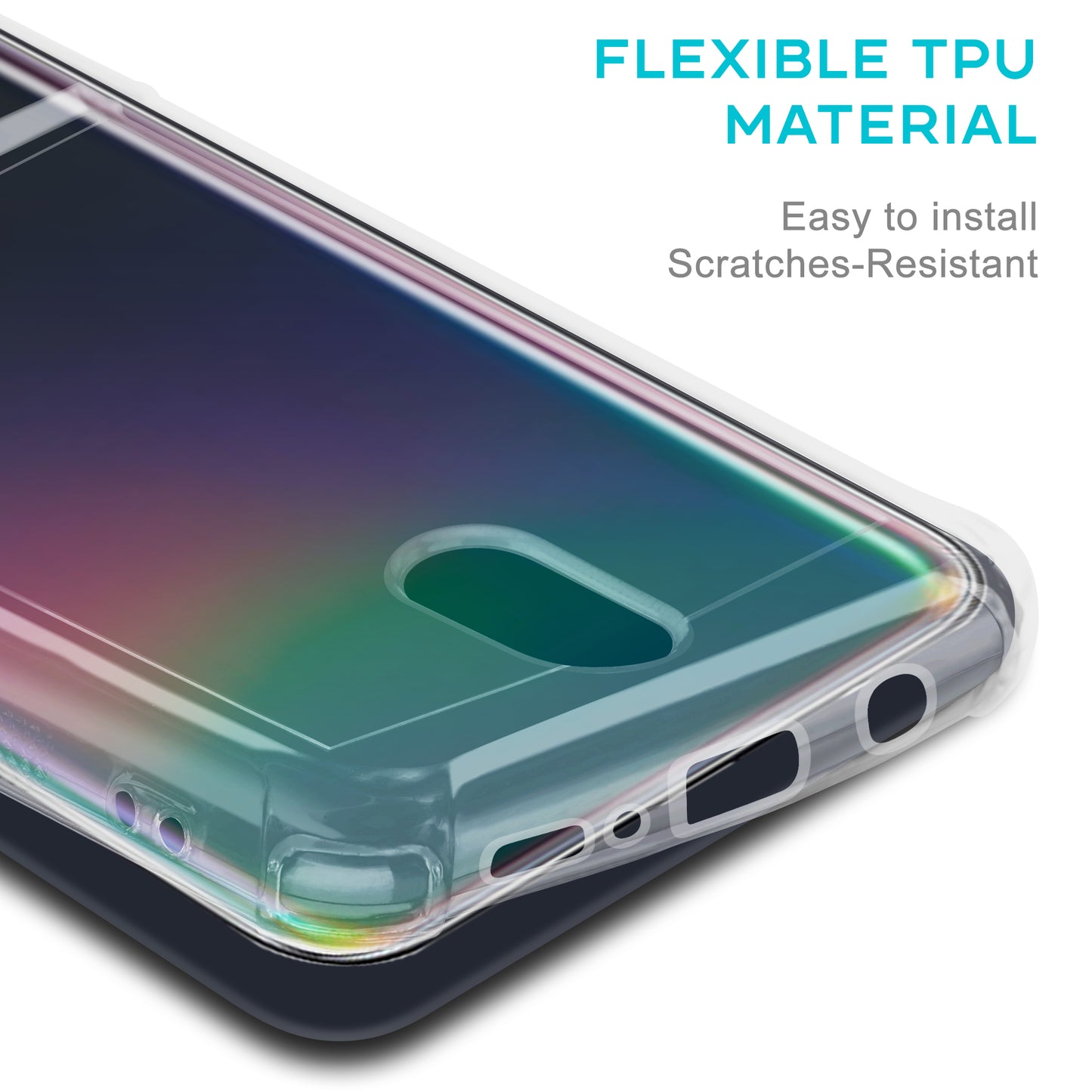 Card Holder Back Cover for Samsung Galaxy A70