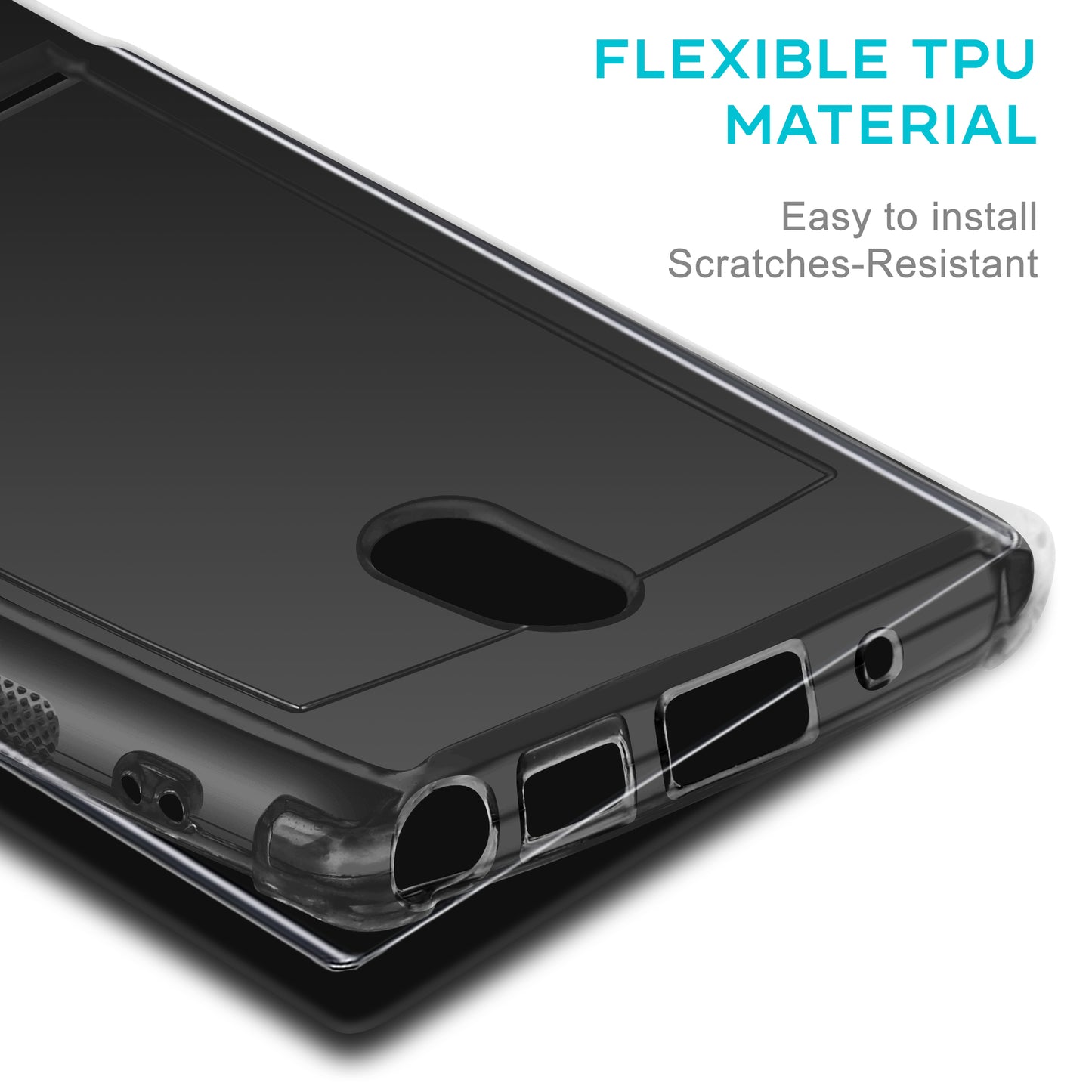 Card Holder Back Cover for Samsung Galaxy Note 10