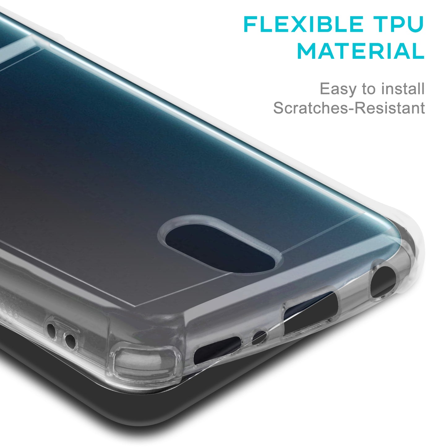 Card Holder Back Cover for Samsung Galaxy M30s