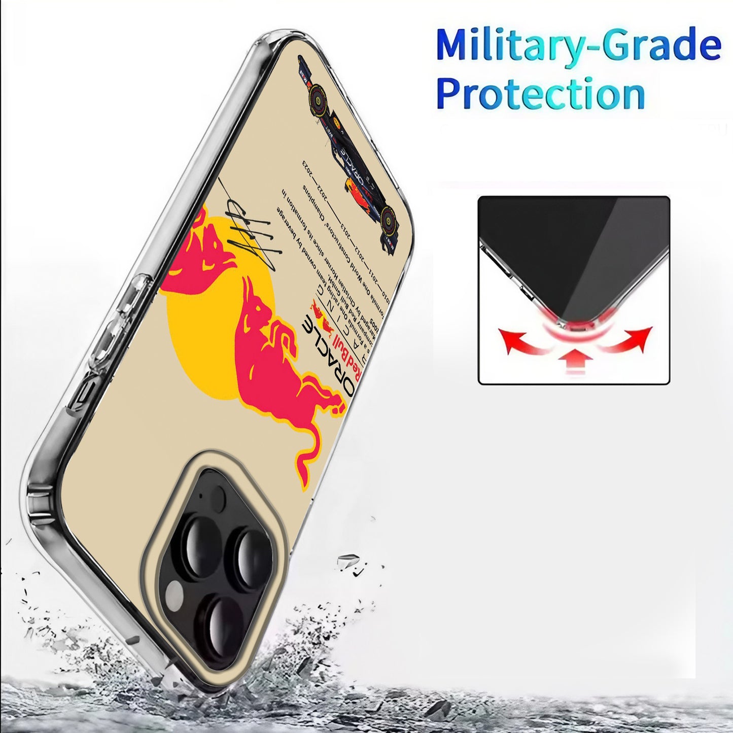 🐂 ORACLE Red Bull Phone Case