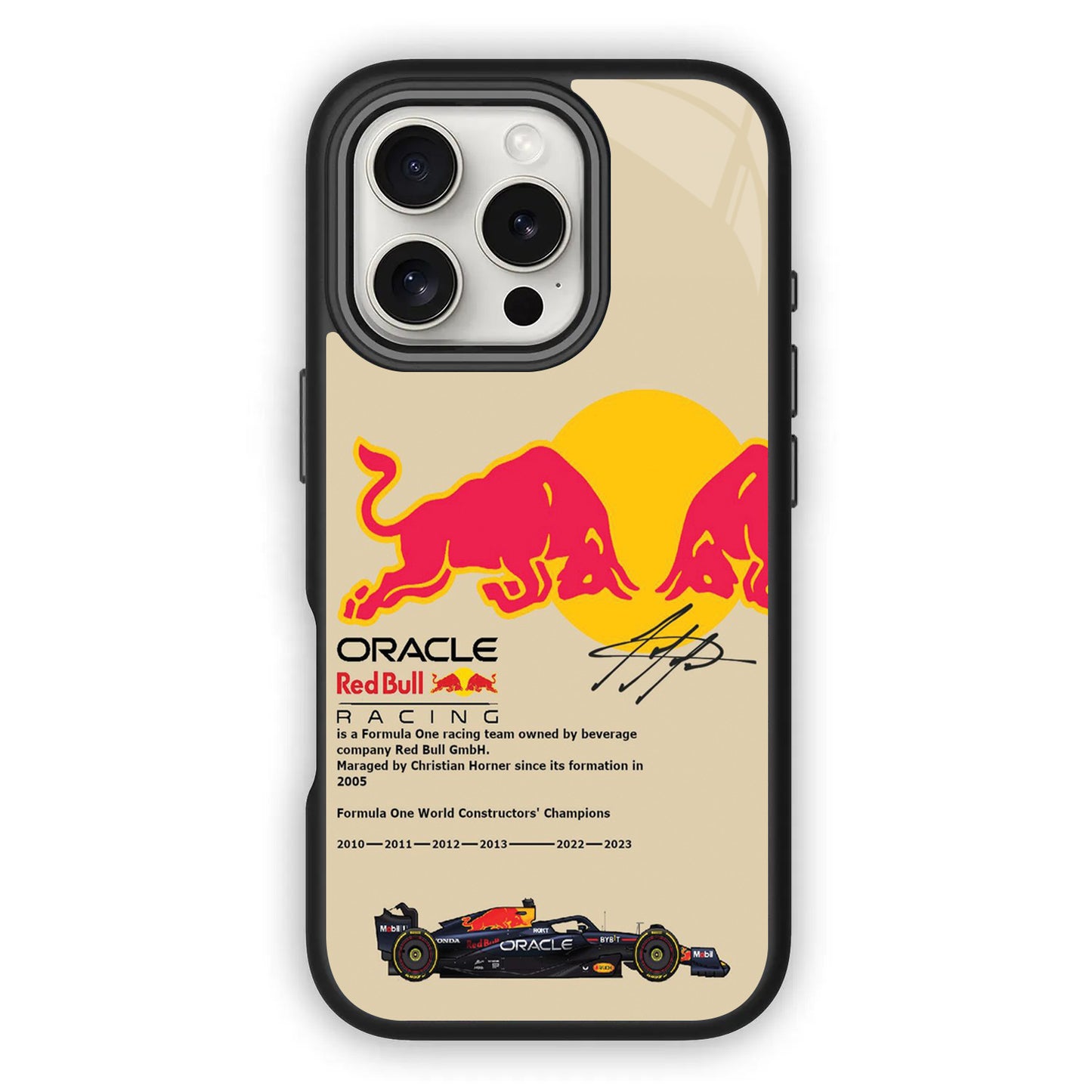 🐂 ORACLE Red Bull Phone Case