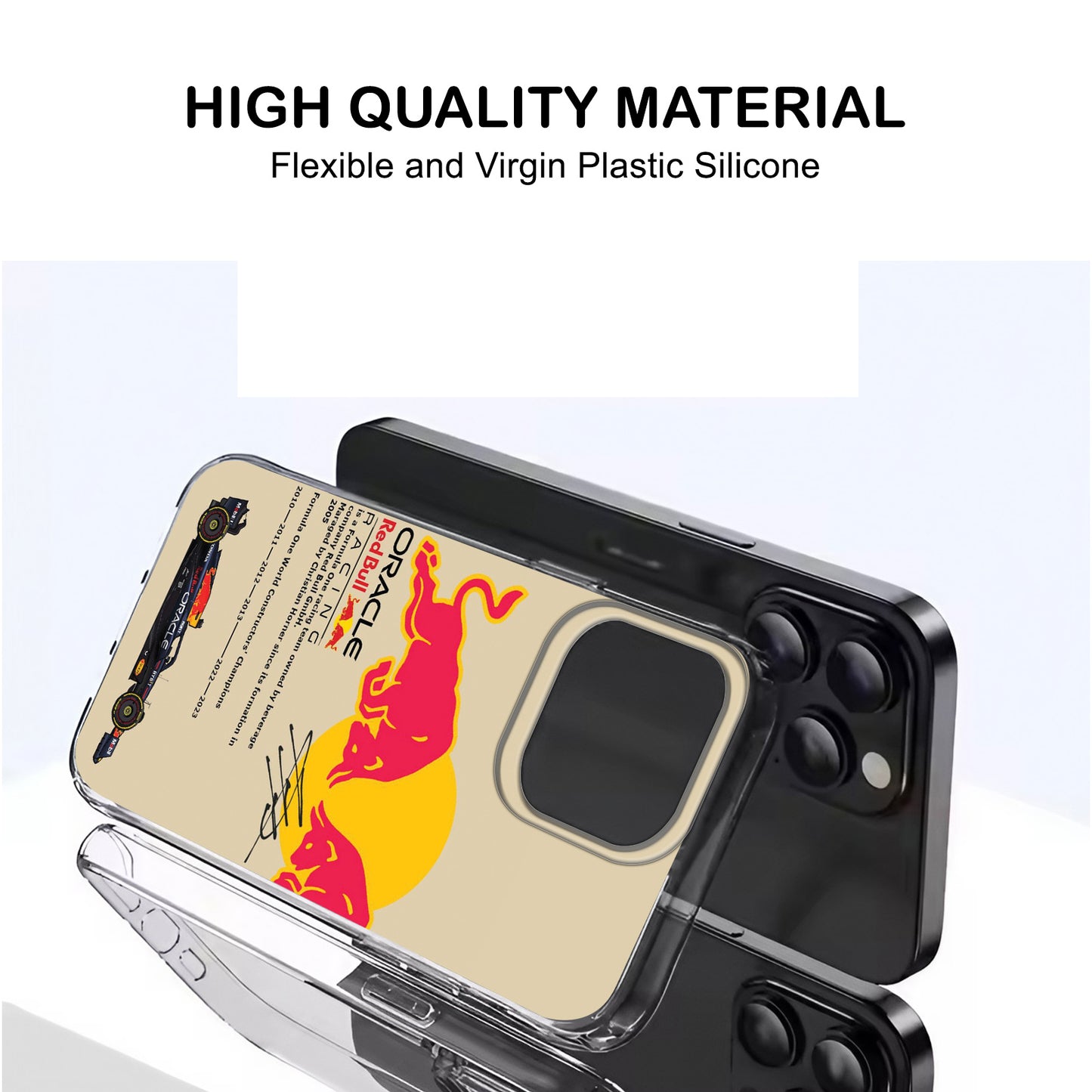 🐂 ORACLE Red Bull Phone Case