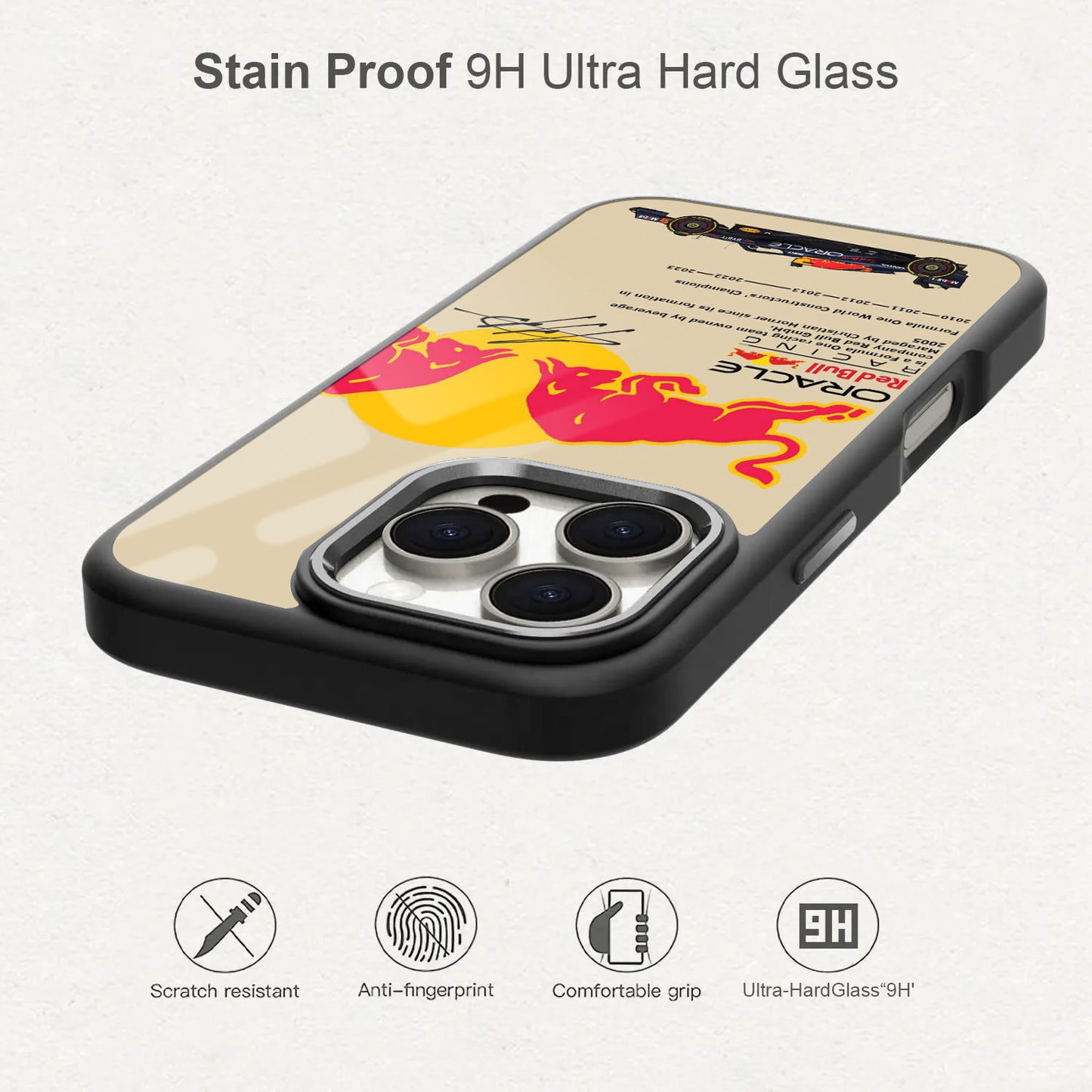 🐂 ORACLE Red Bull Phone Case