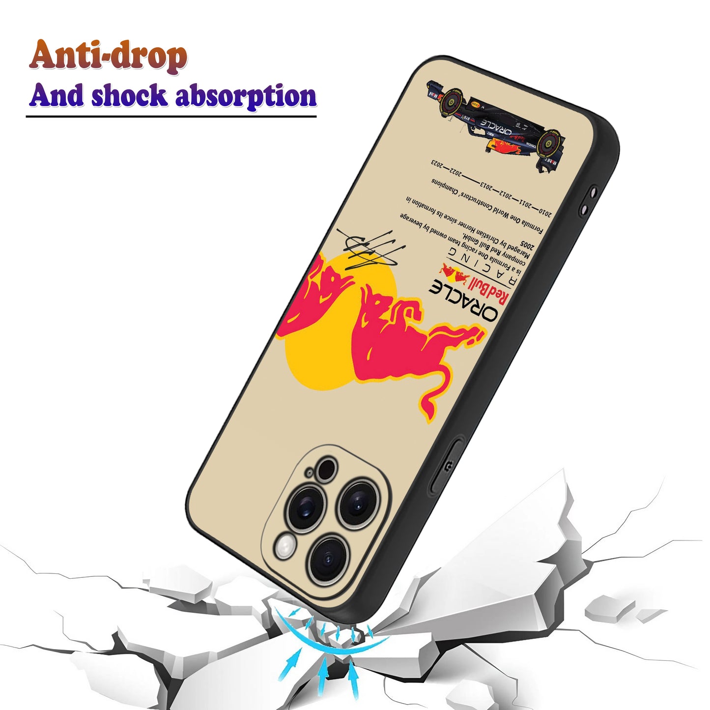 🐂 ORACLE Red Bull Phone Case