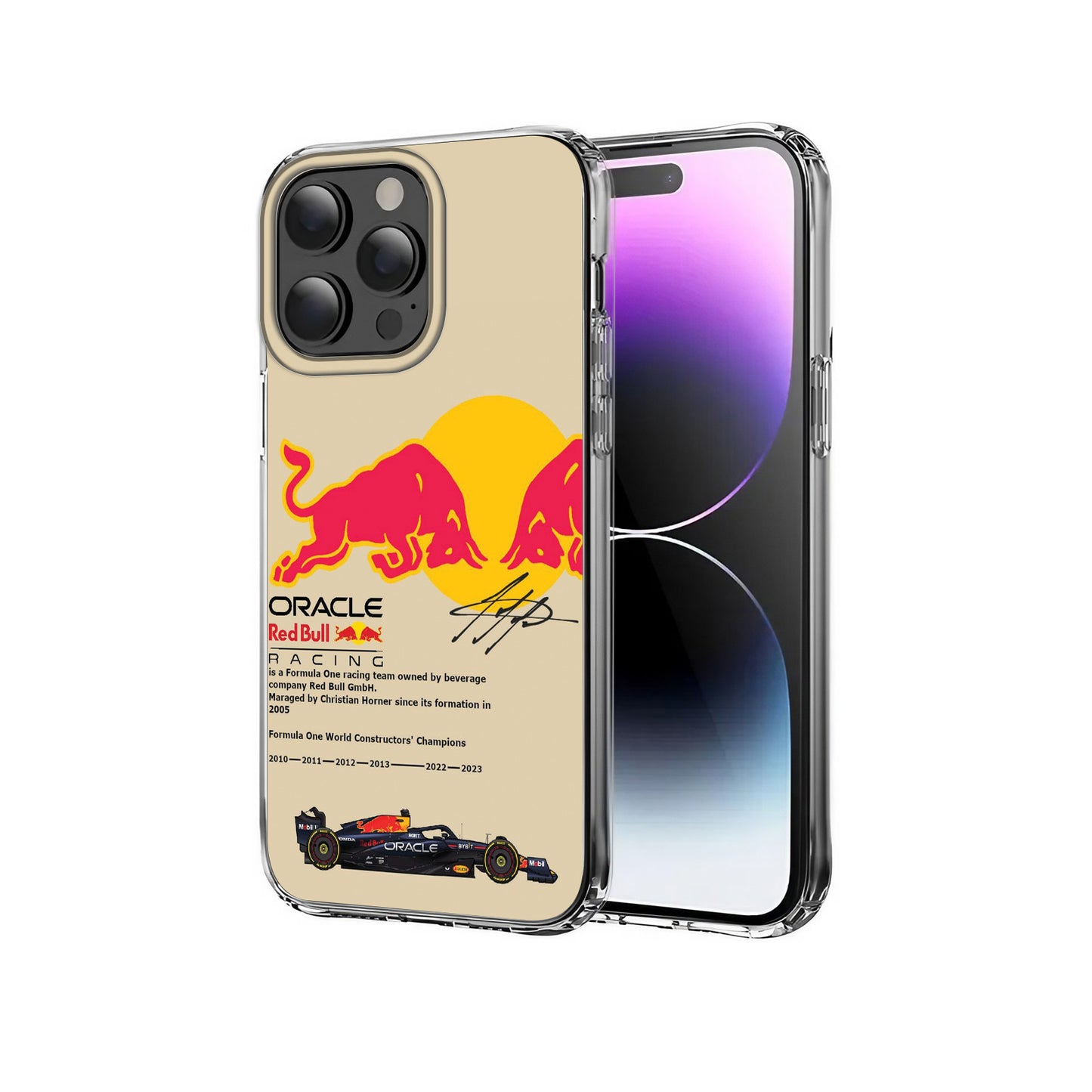 🐂 ORACLE Red Bull Phone Case