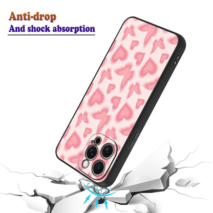 💖 Pink Butterfly Heart Phone Case