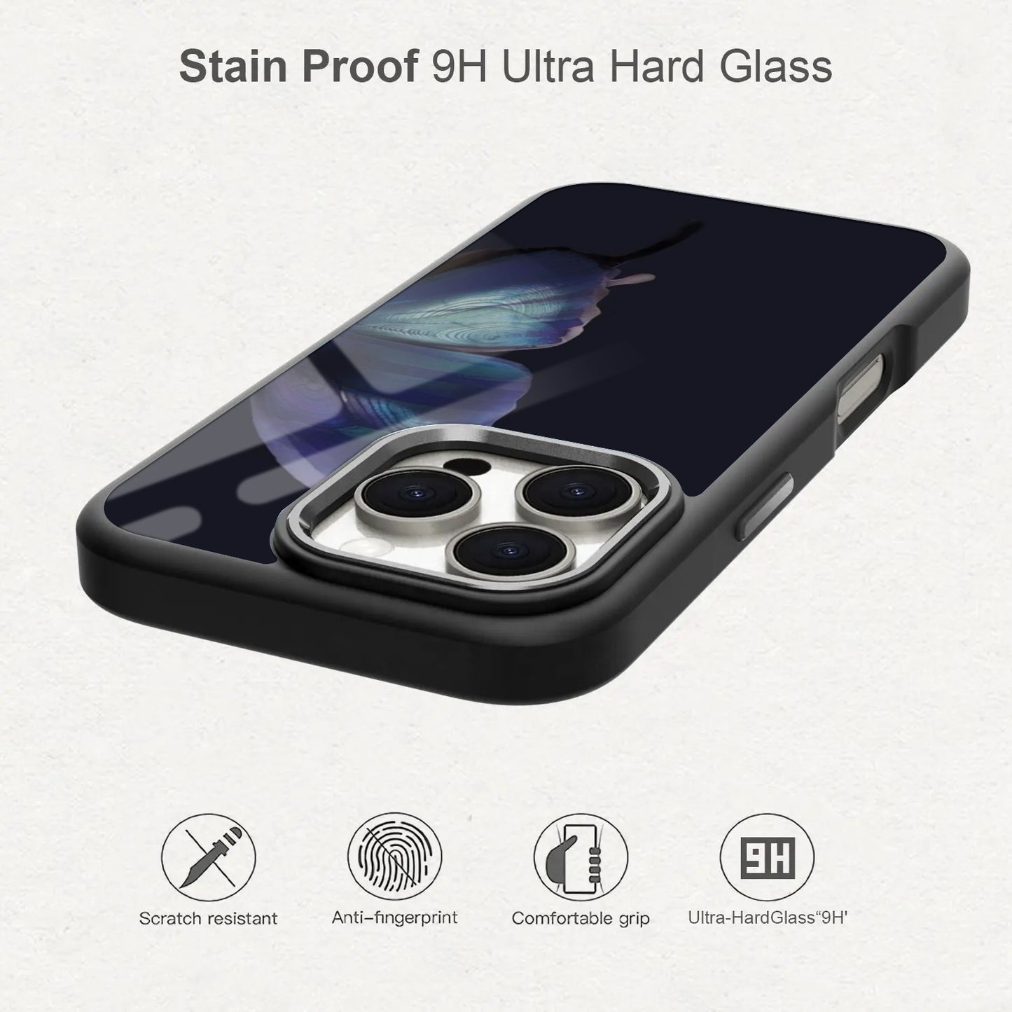 💜 Aesthetic Purple Butterfly Phone Case