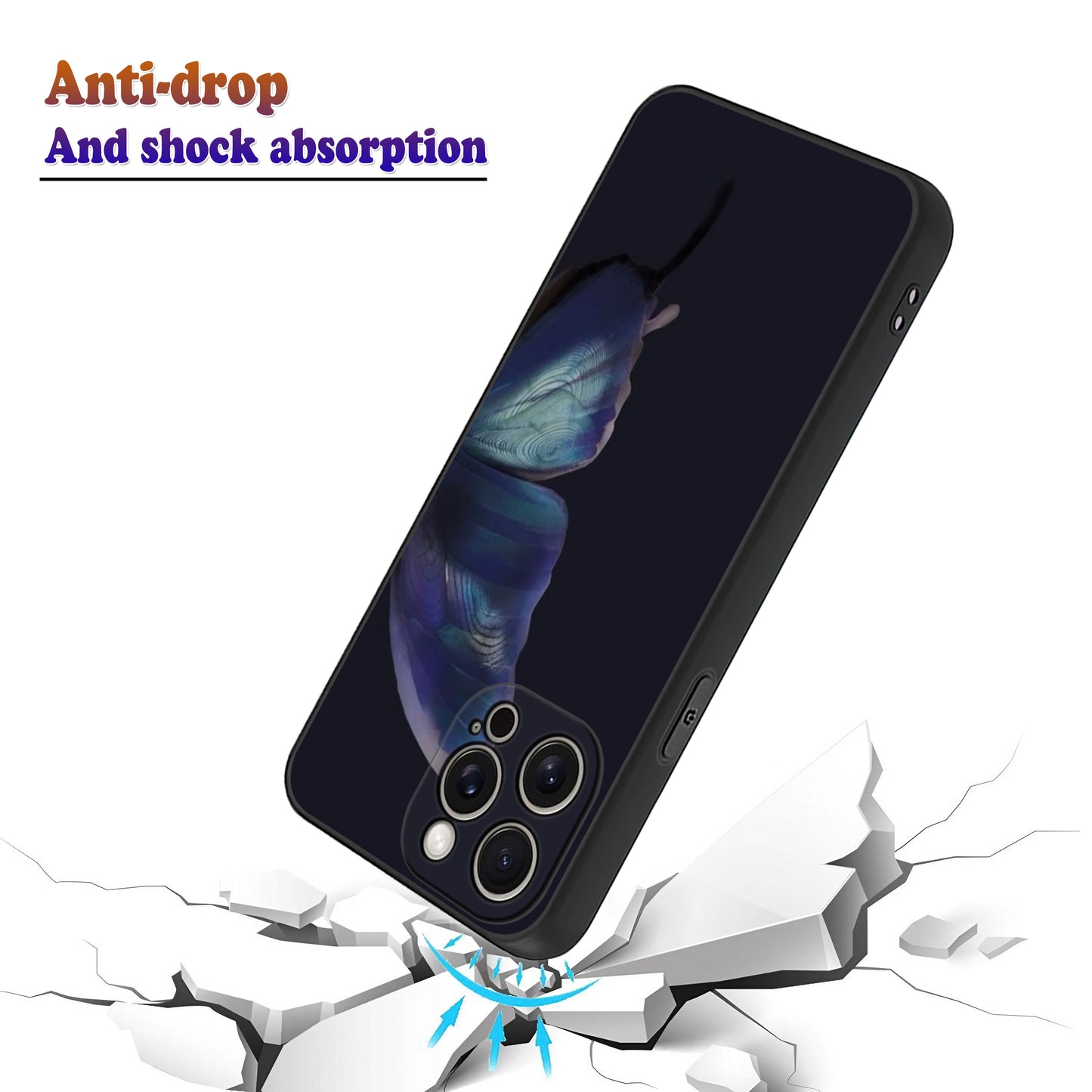 💜 Aesthetic Purple Butterfly Phone Case