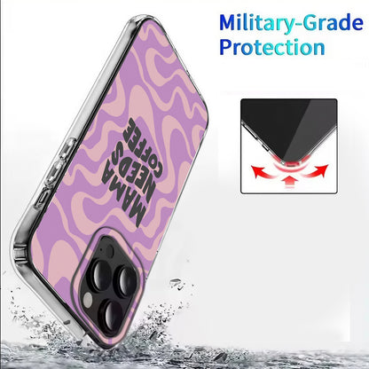 Mama Needs Coffee ☕💖 Phone Case