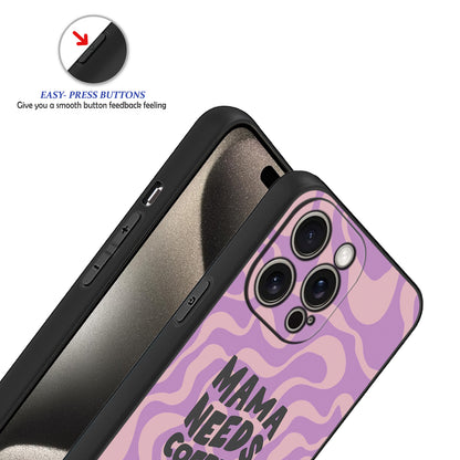 Mama Needs Coffee ☕💖 Phone Case