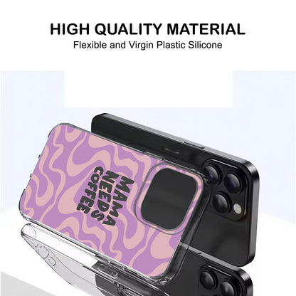 Mama Needs Coffee ☕💖 Phone Case