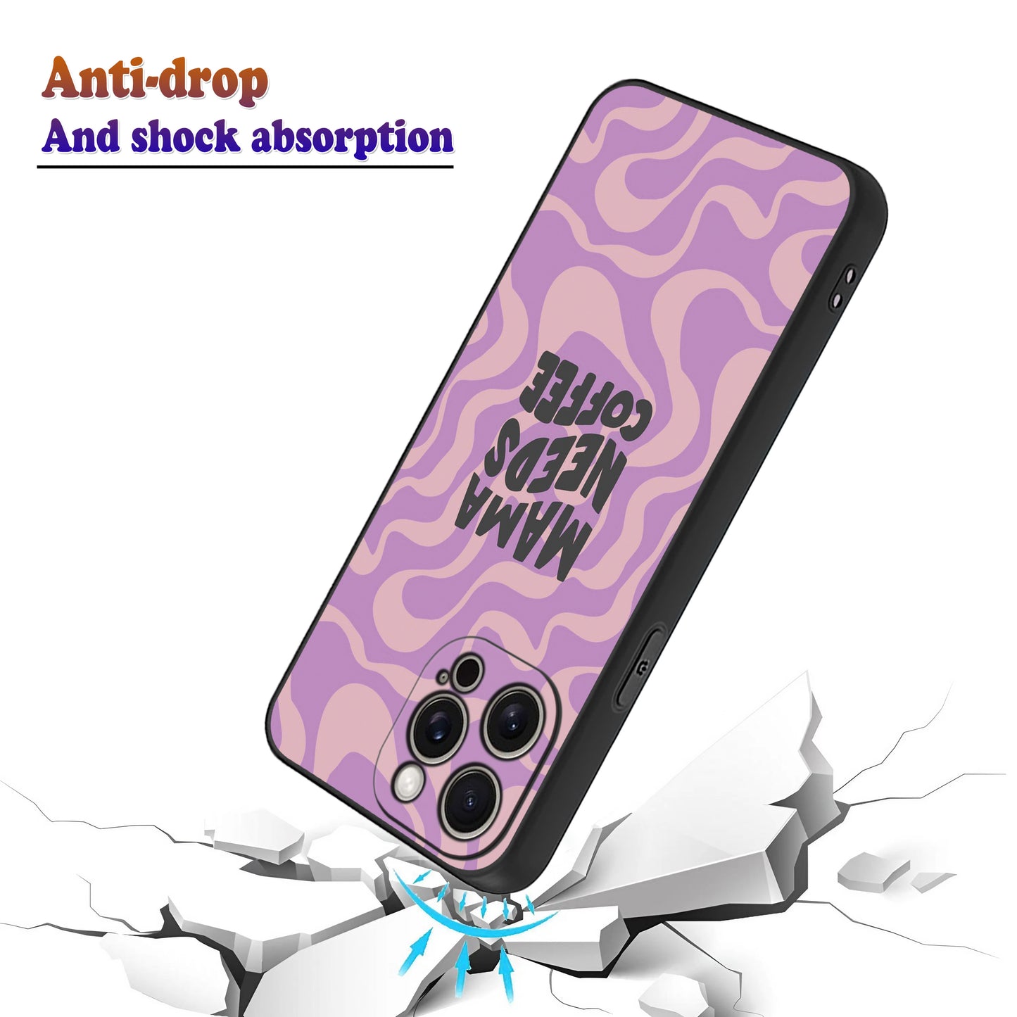 Mama Needs Coffee ☕💖 Phone Case