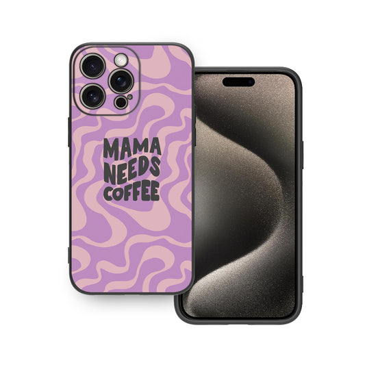 Mama Needs Coffee ☕💖 Phone Case
