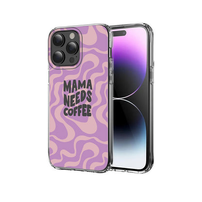 Mama Needs Coffee ☕💖 Phone Case