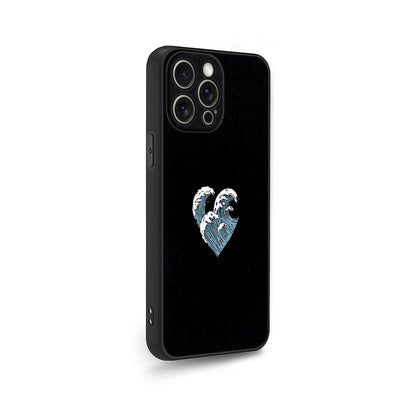 ❤️ Heart Shaped Waves Phone Case