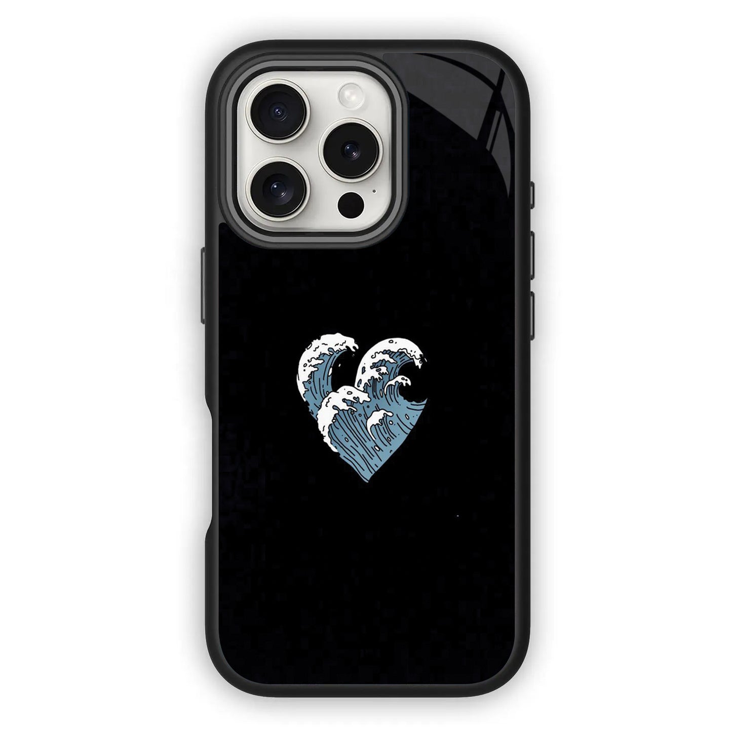❤️ Heart Shaped Waves Phone Case
