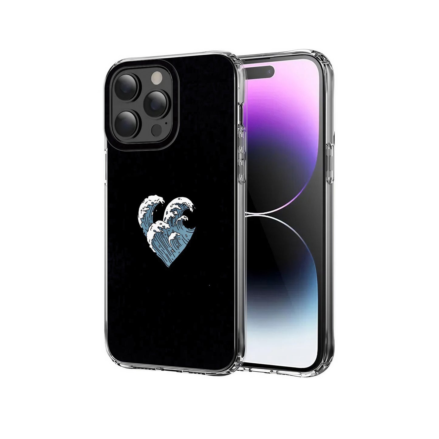 ❤️ Heart Shaped Waves Phone Case