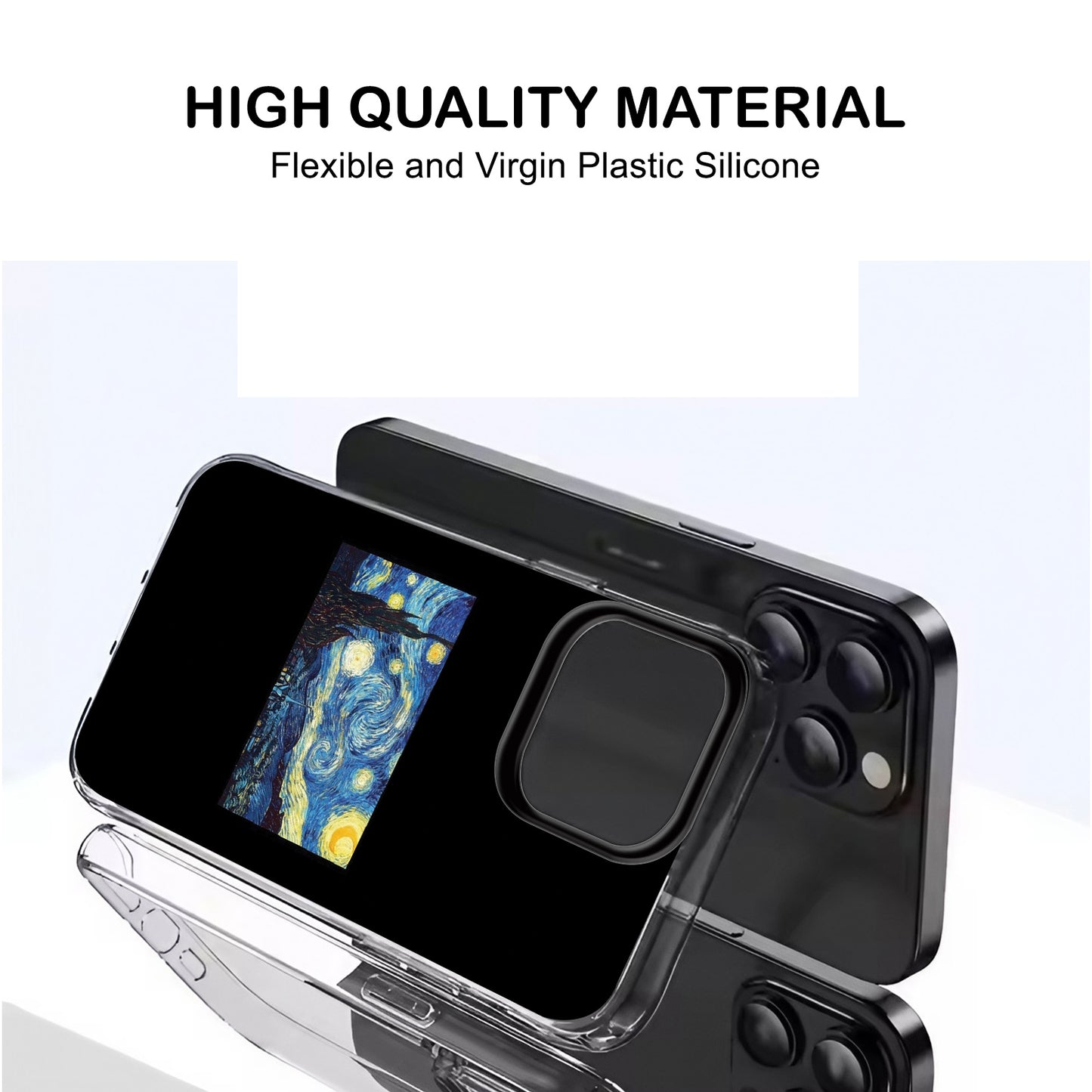 🌟 Starry Night Painting Phone Case