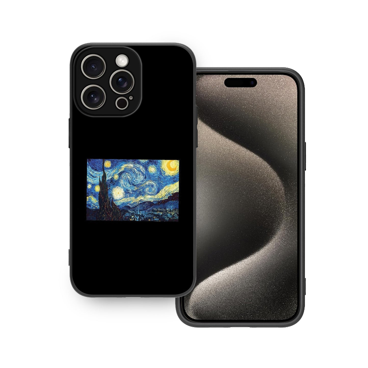 🌟 Starry Night Painting Phone Case