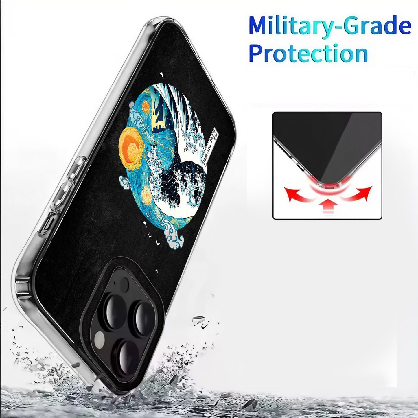 Starry Night 🌌🎨 Van Gogh Phone Case